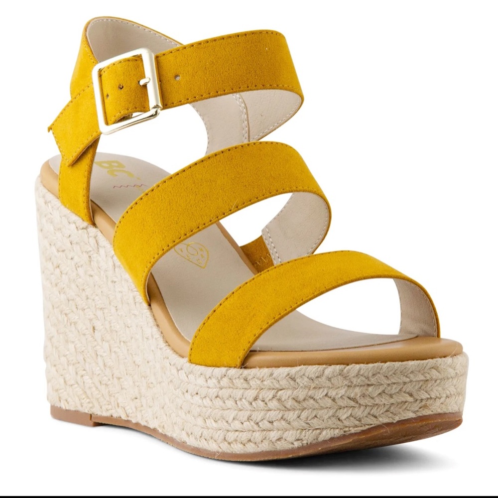 BC Footwear Snack Bar Espadrille Wedge Sandal
